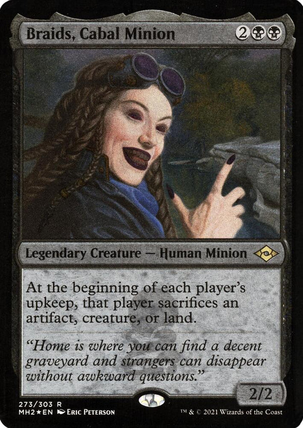 Braids, Cabal Minion (Foil Etched) (273) [Modern Horizons 2]