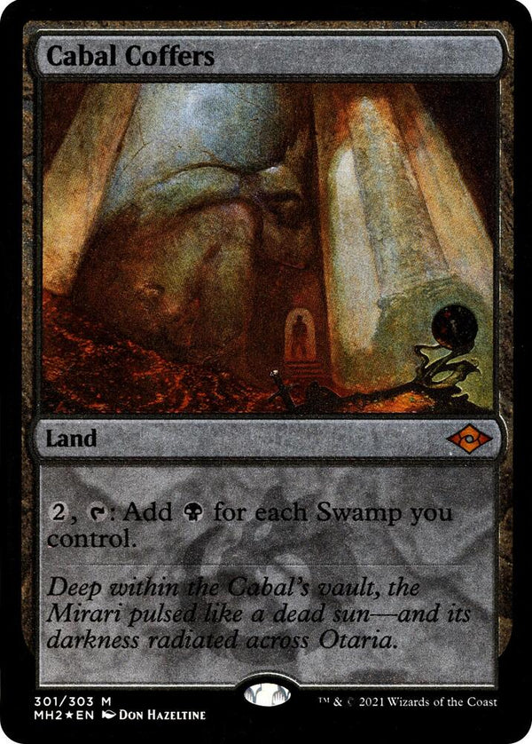 Cabal Coffers (Foil Etched) (301) [Modern Horizons 2]
