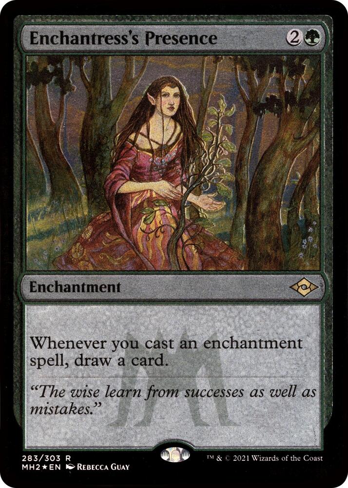 Enchantress's Presence (Foil Etched) (283) [Modern Horizons 2]