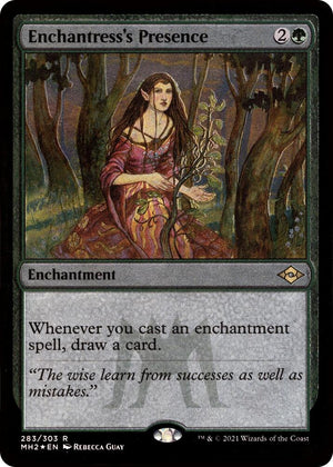 Enchantress's Presence (Foil Etched) (283) [Modern Horizons 2]