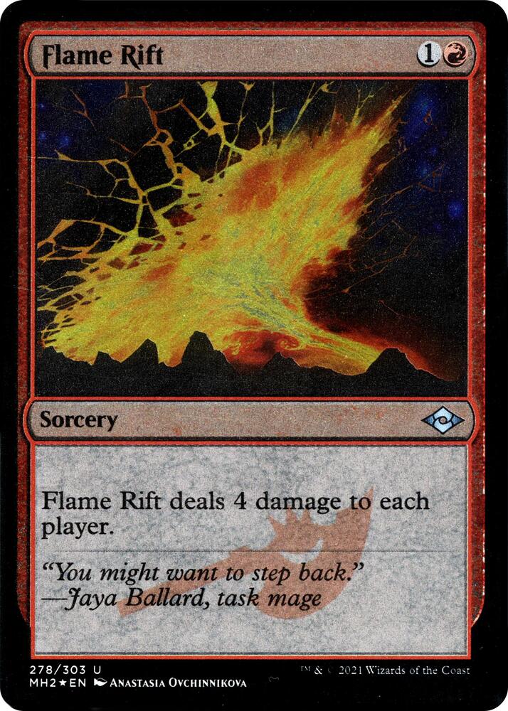 Flame Rift (Foil Etched) (278) [Modern Horizons 2]