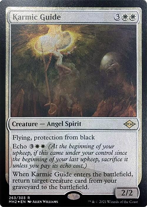Karmic Guide (Foil Etched) (263) [Modern Horizons 2]