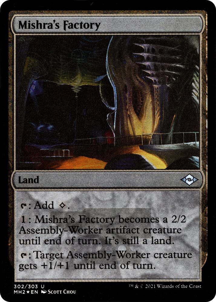 Mishra's Factory (Foil Etched) (302) [Modern Horizons 2]