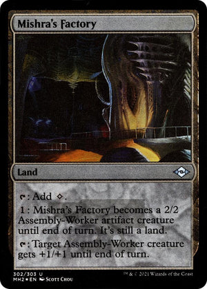 Mishra's Factory (Foil Etched) (302) [Modern Horizons 2]