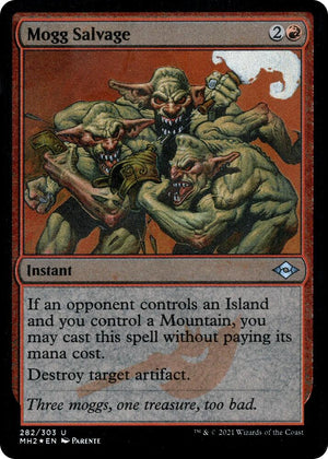 Mogg Salvage (Foil Etched) (282) [Modern Horizons 2]