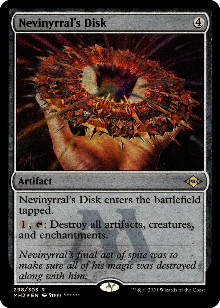 Nevinyrral's Disk (Foil Etched) (298) [Modern Horizons 2]