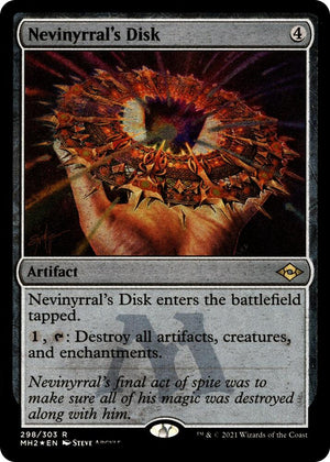 Nevinyrral's Disk (Foil Etched) (298) [Modern Horizons 2]