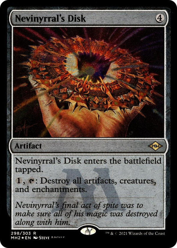 Nevinyrral's Disk (Foil Etched) (298) [Modern Horizons 2]