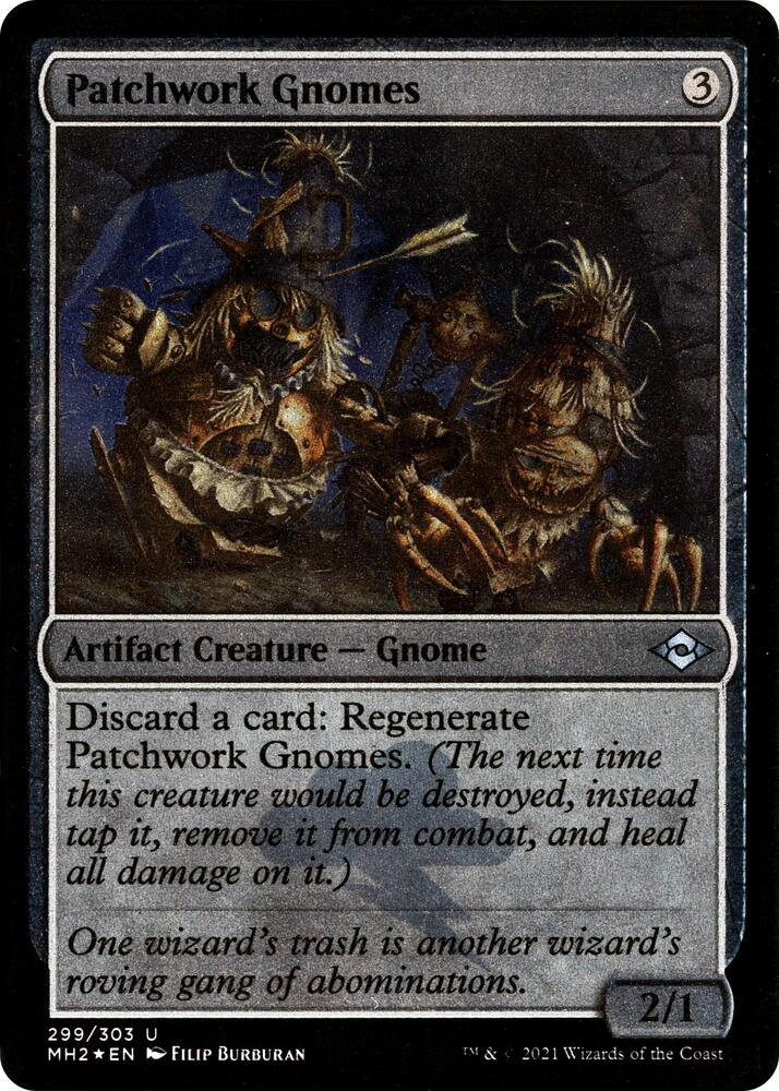 Patchwork Gnomes (Foil Etched) (299) [Modern Horizons 2]