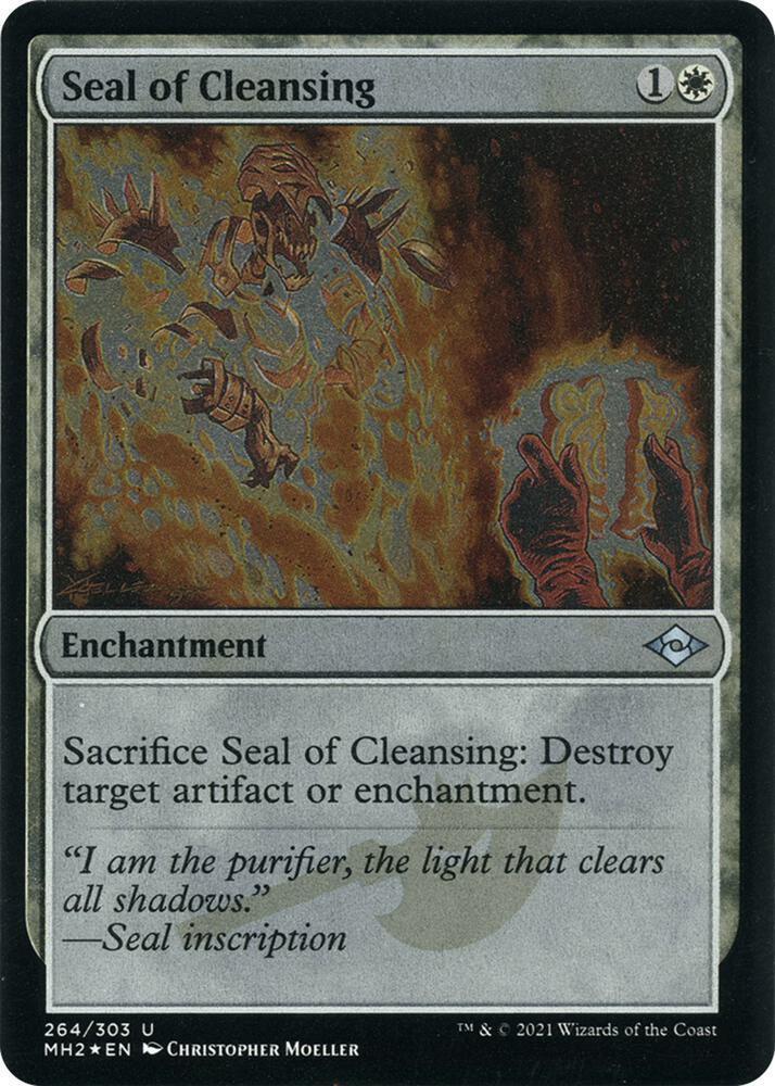 Seal of Cleansing (Foil Etched) (264) [Modern Horizons 2]