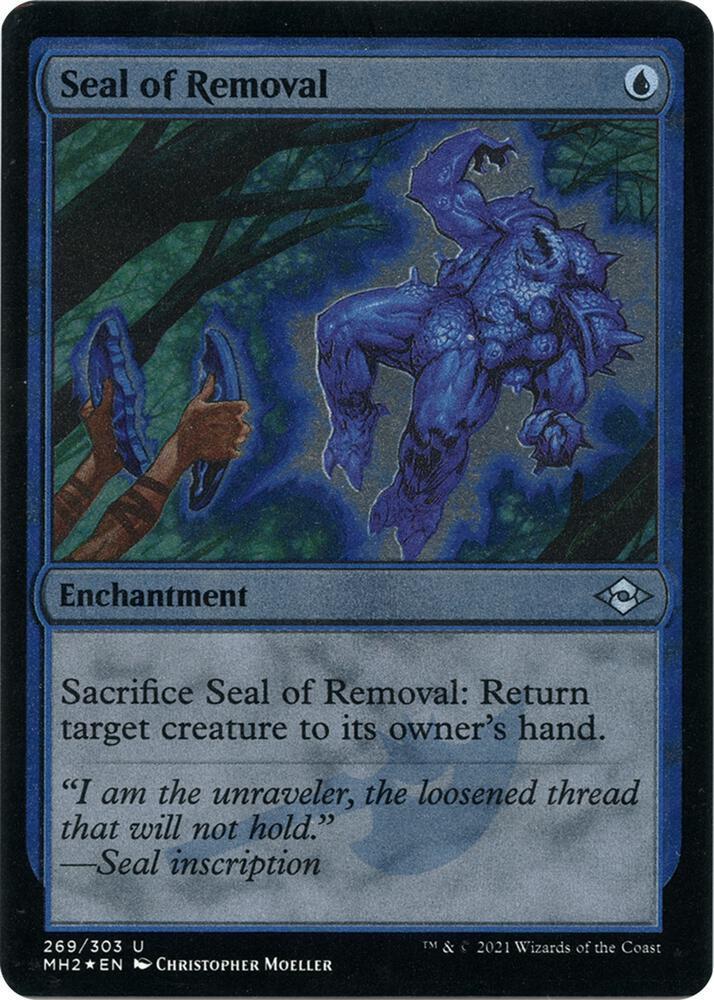 Seal of Removal (Foil Etched) (269) [Modern Horizons 2]