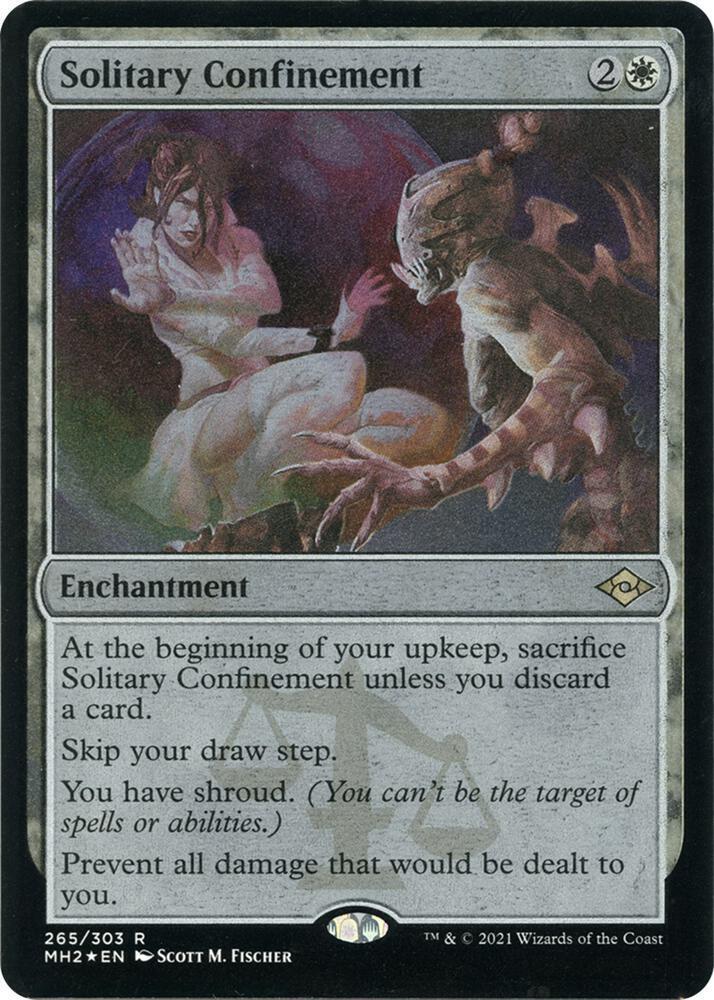 Solitary Confinement (Foil Etched) (265) [Modern Horizons 2]