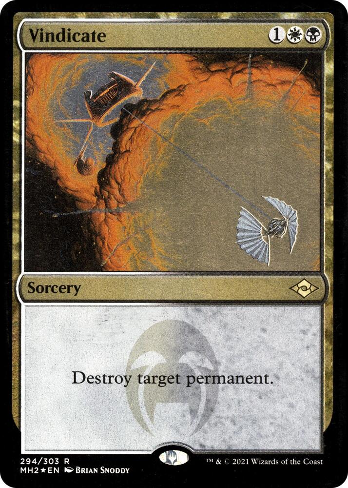 Vindicate (Foil Etched) (294) [Modern Horizons 2]