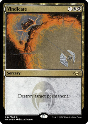 Vindicate (Foil Etched) (294) [Modern Horizons 2]