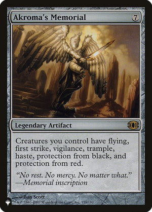 Akroma's Memorial (FUT-159) [The List]