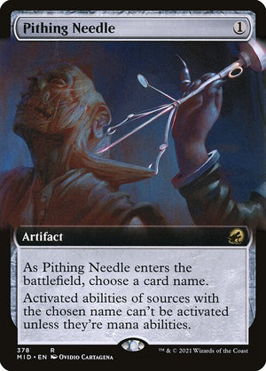 Pithing Needle (378) [Innistrad: Midnight Hunt] [Extended Art]