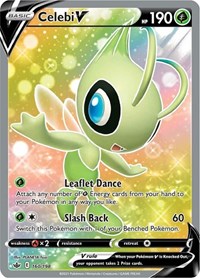 Celebi V (Full Art) (160/198) [SWSH06 Chilling Reign]