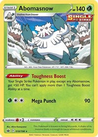 Abomasnow (010/198) [SWSH06 Chilling Reign]