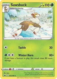 Sawsbuck (012/198) [SWSH06 Chilling Reign]