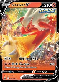 Blaziken V (020/198) [SWSH06 Chilling Reign]