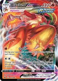 Blaziken VMAX (021/198) [SWSH06 Chilling Reign]