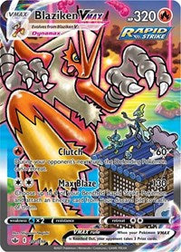 Blaziken VMAX (Alternate Art Secret) (201/198) [SWSH06 Chilling Reign]