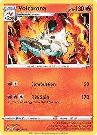 Volcarona (024/198) [SWSH06 Chilling Reign]