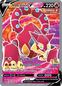 Volcanion V (Full Art) (162/198) [SWSH06 Chilling Reign]