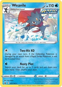 Weavile (031/198) [SWSH06 Chilling Reign]