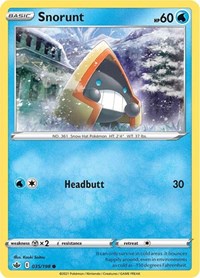 Snorunt (035/198) [SWSH06 Chilling Reign]