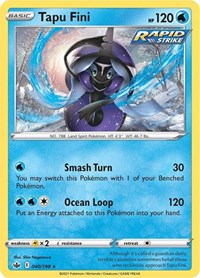 Tapu Fini (040/198) [SWSH06 Chilling Reign]