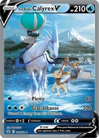 Ice Rider Calyrex V (Alternate Full Art) (164/198) [SWSH06 Chilling Reign]