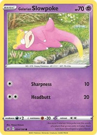 Galarian Slowpoke (054/198) [SWSH06 Chilling Reign]