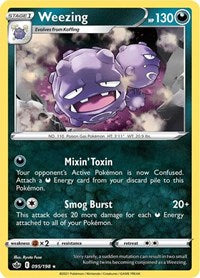 Weezing (095/198) [SWSH06 Chilling Reign]
