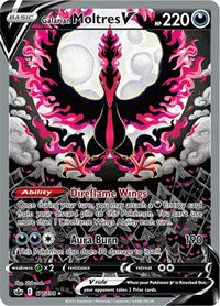 Galarian Moltres V (Alternate Full Art) (177/198) [SWSH06 Chilling Reign]