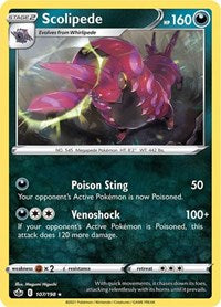 Scolipede (107/198) [SWSH06 Chilling Reign]