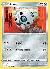 Aron (109/198) [SWSH06 Chilling Reign]