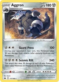 Aggron (111/198) [SWSH06 Chilling Reign]