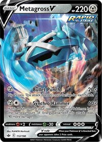Metagross V (112/198) [SWSH06 Chilling Reign]