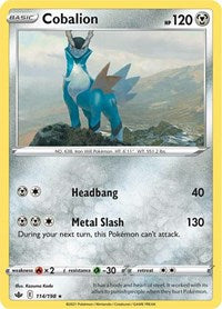 Cobalion (114/198) [SWSH06 Chilling Reign]