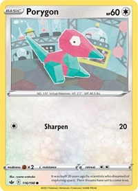 Porygon (116/198) [SWSH06 Chilling Reign]