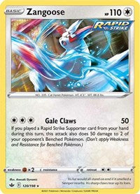 Zangoose (120/198) [SWSH06 Chilling Reign]