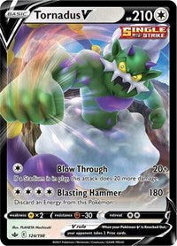 Tornadus V (124/198) [SWSH06 Chilling Reign]