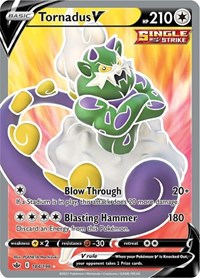 Tornadus V (Full Art) (184/198) [SWSH06 Chilling Reign]