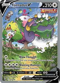 Tornadus V (Alternate Full Art) (185/198) [SWSH06 Chilling Reign]