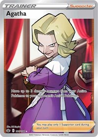 Agatha (Full Art) (186/198) [SWSH06 Chilling Reign]