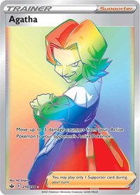 Agatha (Secret) (210/198) [SWSH06 Chilling Reign]