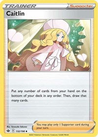 Caitlin (132/198) [SWSH06 Chilling Reign]