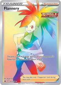 Flannery (Secret) (215/198) [SWSH06 Chilling Reign]