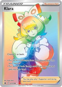 Klara (Secret) (217/198) [SWSH06 Chilling Reign]